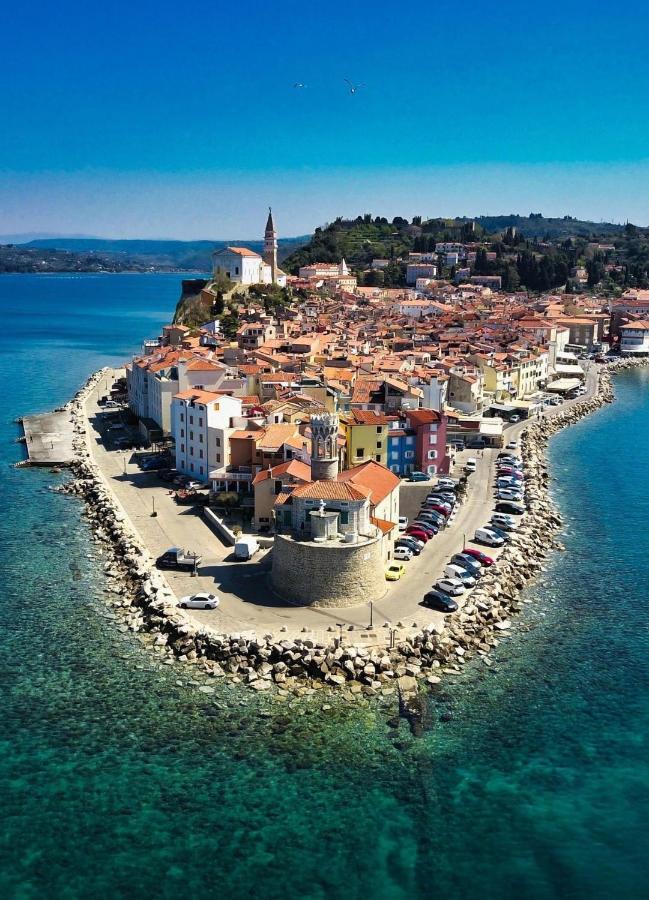 Ferienwohnung Piran With A View Exterior foto