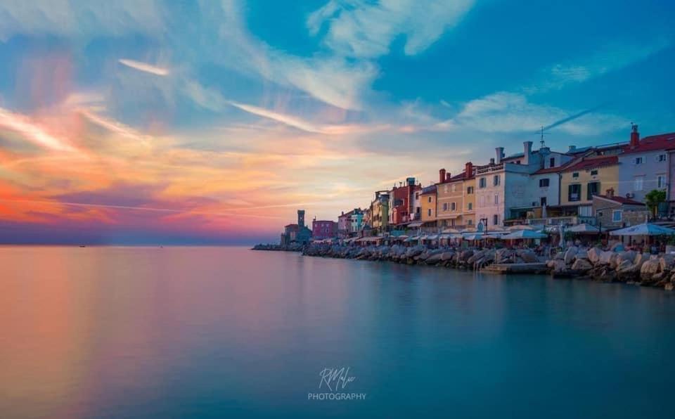 Ferienwohnung Piran With A View Exterior foto