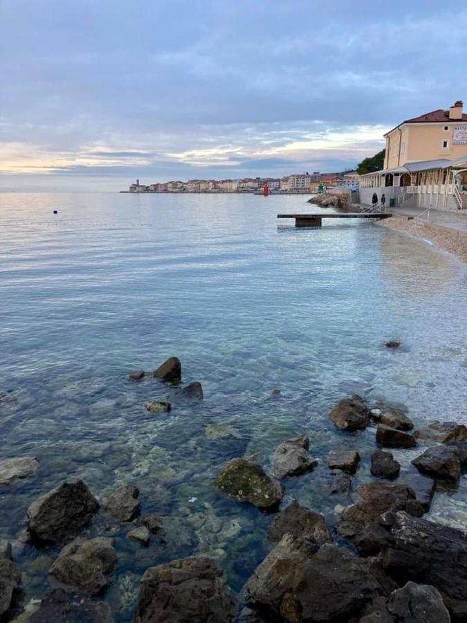 Ferienwohnung Piran With A View Exterior foto