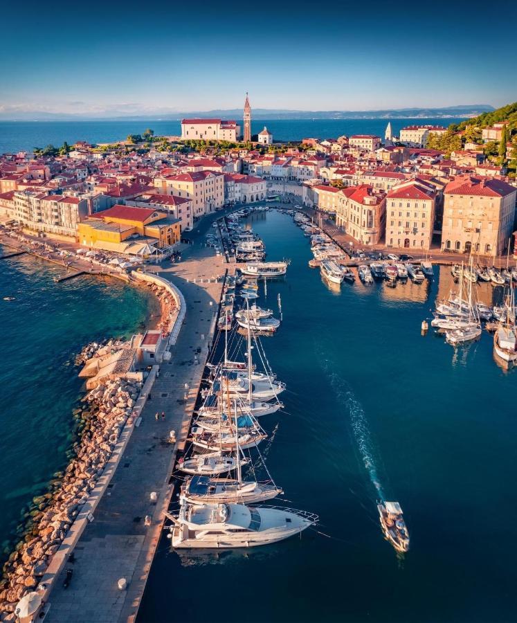 Ferienwohnung Piran With A View Exterior foto