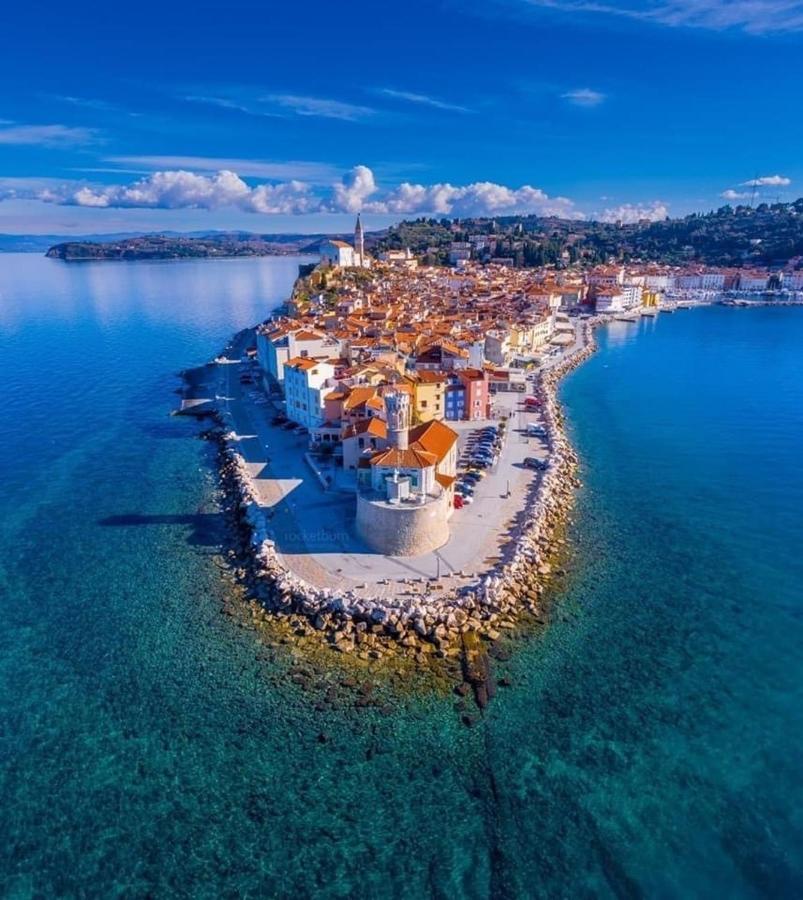Ferienwohnung Piran With A View Exterior foto